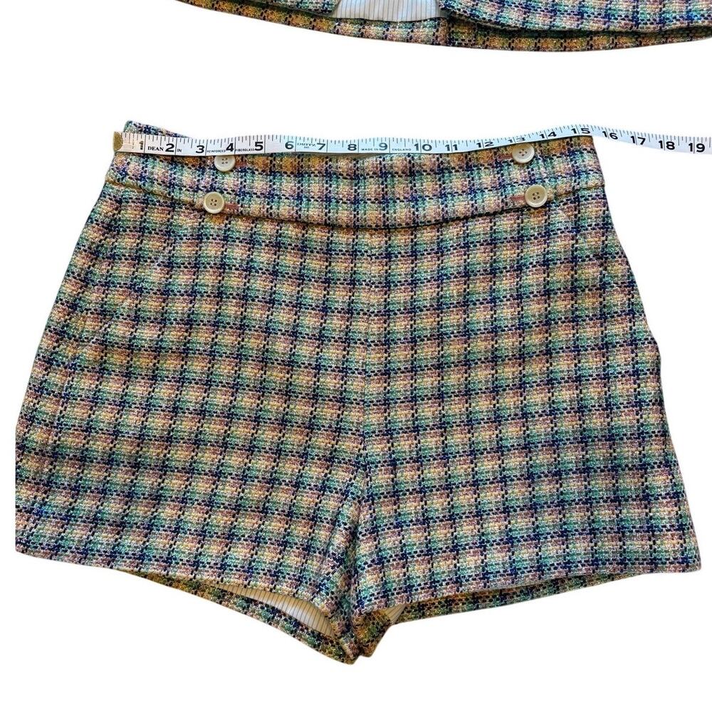 Veronica Beard 2 Piece Colorful Matching Set Jenny Dickey Jacket & Kimm Shorts - Picture 15 of 16